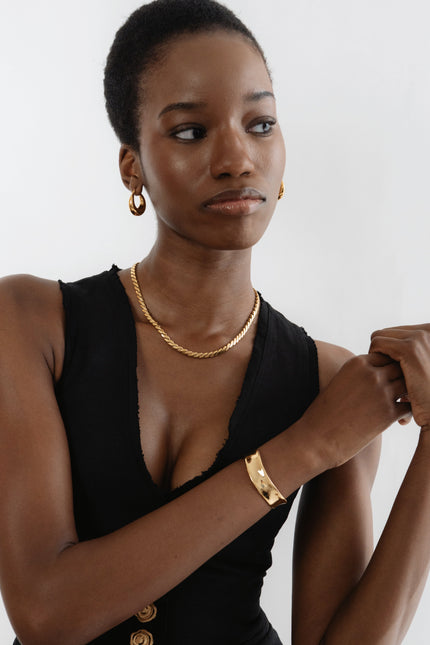 Miss Cecilia | Soho Chain Necklace Gold