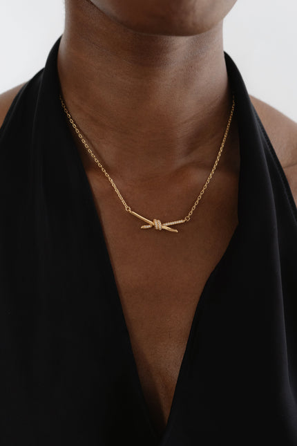 Miss Cecilia | Colette Knot Necklace