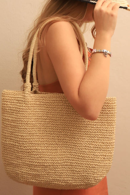 Springmoonatelier | Raffia Summer Sun Cream Bag