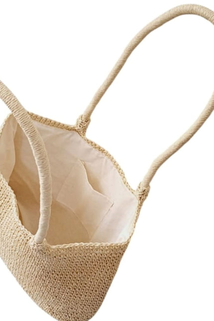 Springmoonatelier | Raffia Summer Sun Cream Bag