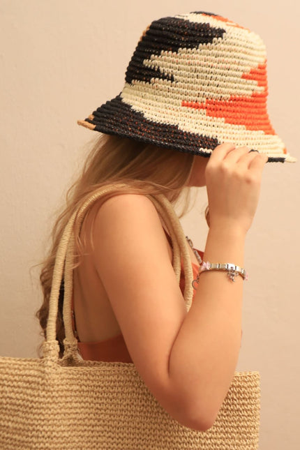 Springmoonatelier | Raffia Summer Sun Cream Bag