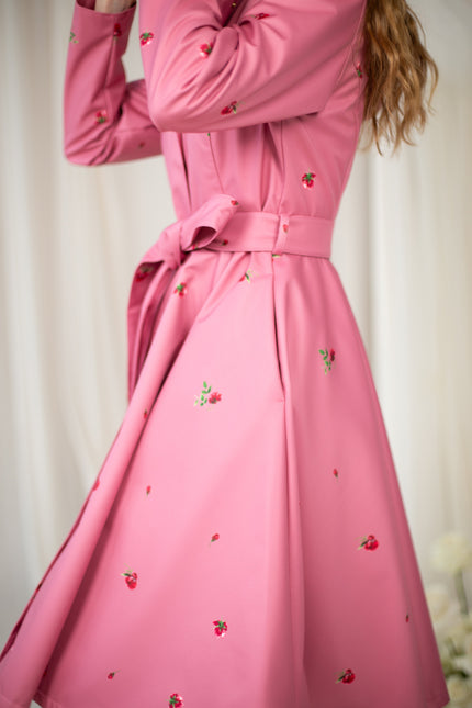 Raspberry Sorbet and pink tie belt