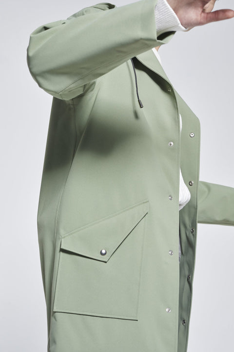 Ducktail Rainwear I OLIVE CITY RAINCOAT - recycled materials