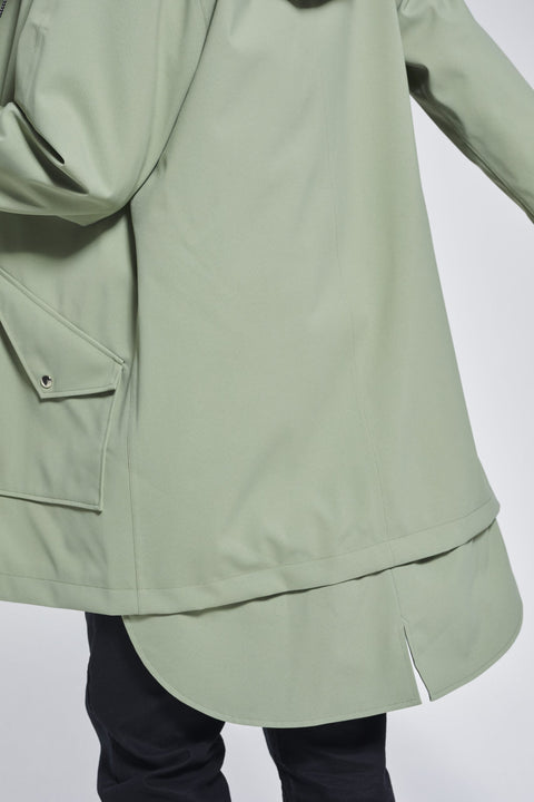 Ducktail Rainwear I OLIVE CITY RAINCOAT - recycled materials