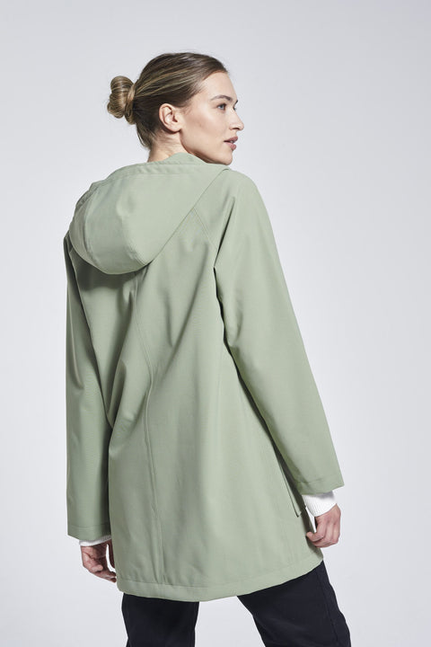 Ducktail Rainwear I OLIVE CITY RAINCOAT - recycled materials