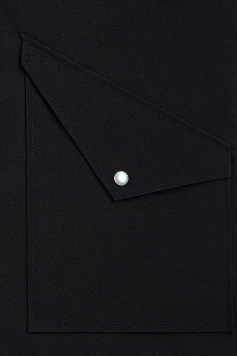 Ducktail Rainwear I BLACK CITY RAINCOAT – recycled materials