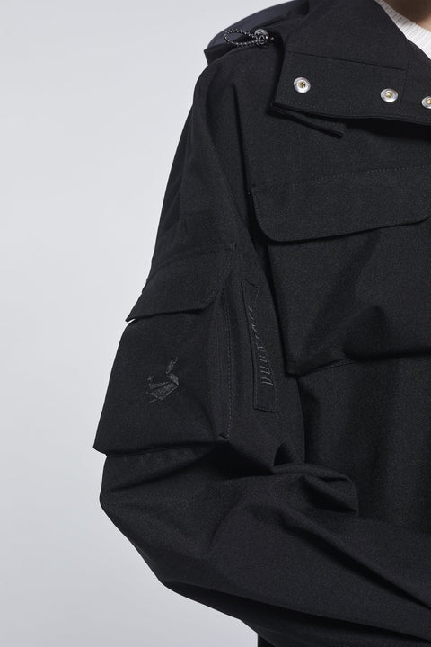 Ducktail Rainwear I BLACK MARILA RAINCOAT - recycled materials