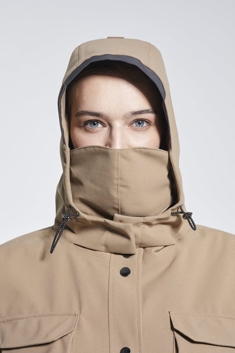 Ducktail Rainwear I SAND MARILA RAINCOAT - recycled materials