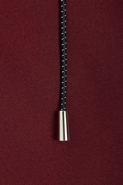 Ducktail Rainwear I BURGUNDY CITY RAINCOAT - materiały z recyklingu