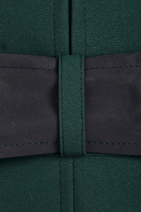 Ducktail Rainwear I ZIELONY IKONICZNY PŁASZCZ PRZECIWDESZCZOWY - materiały z recyklingu