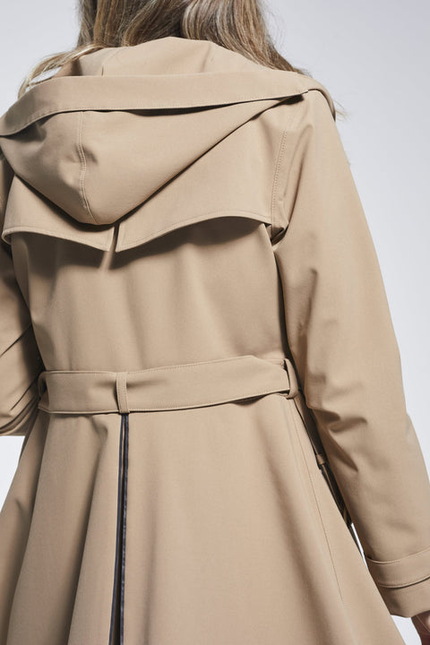 Ducktail Rainwear I SAND FLARE RAINCOAT - recycled materials