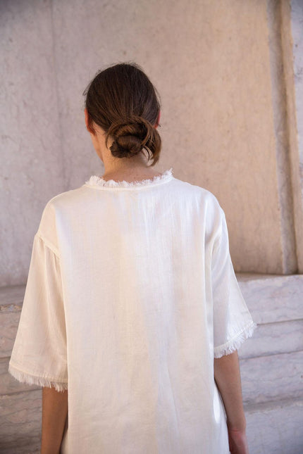 A Perfect Nomad | RAW LOVER TEE - WHITE