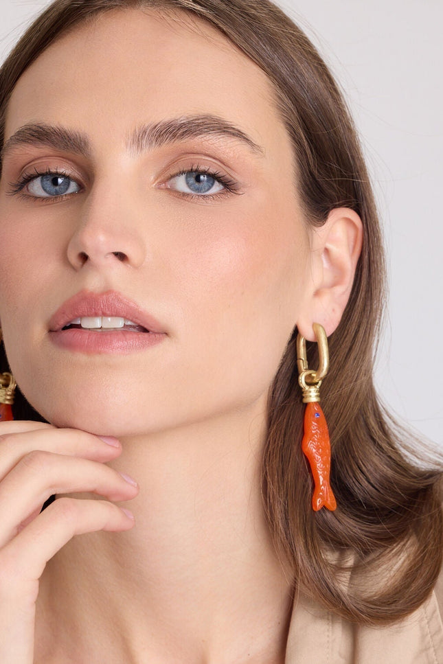 Michael Nash Jewelry | Kolczyki Fish