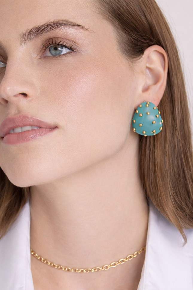 Michael Nash Jewelry | Kolczyki Maristella Aqua