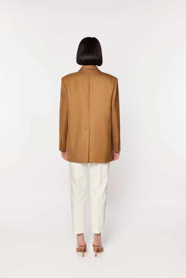 GIODORO | Riganti Camel Wool Blazer