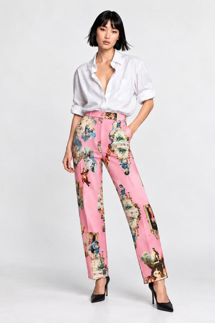 Classic Suit Pants - Sicily powderpink