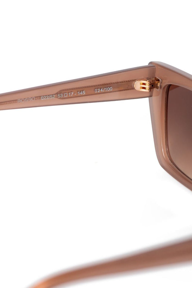 Faos Concept I ROSSO IN AMBROSIA CLAY WITH SUNSET BROWN LENSES