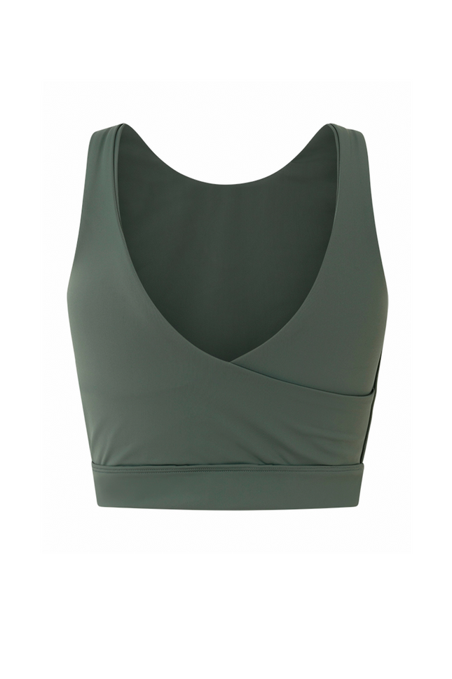 RUBISNACKS Barcelona | Minerva Top reversible olive