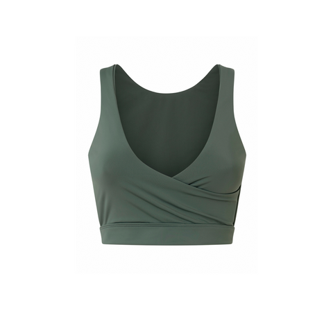 RUBISNACKS Barcelona | Minerva Top reversible olive
