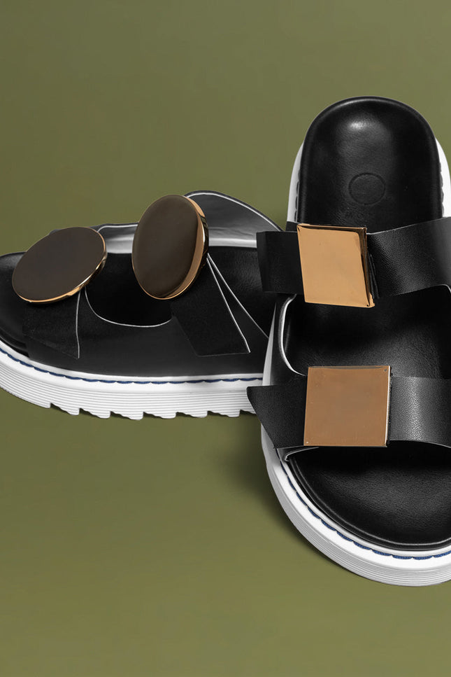O2 Monde | Tala Slippers black