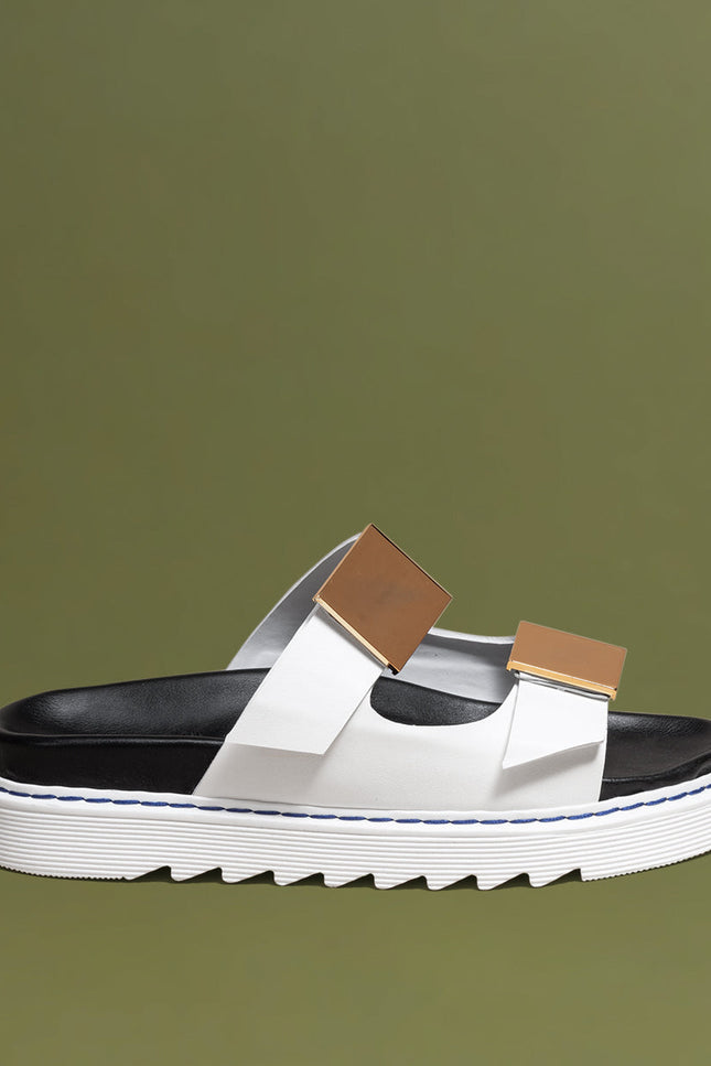 O2 Monde | Tala Slippers white