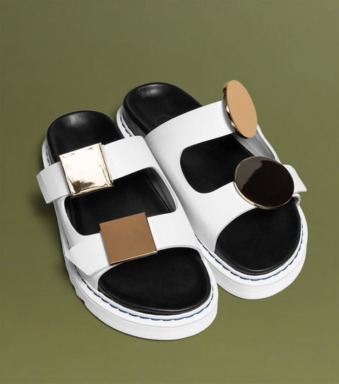 O2 Monde | Tala Slippers white