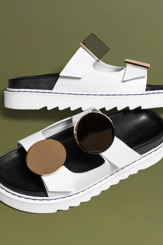 O2 Monde | Tala Slippers white