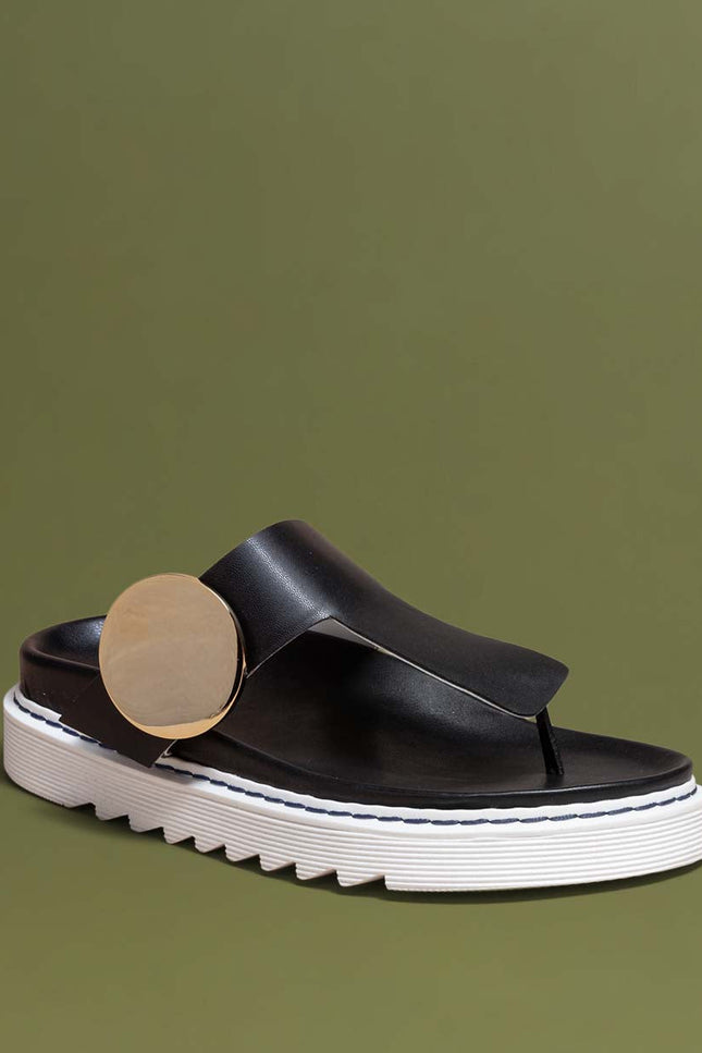 O2 Monde | Vaju Flip Flops black