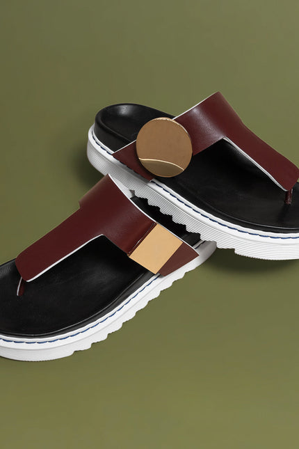 O2 Monde | Vaju Flip Flops bordeaux