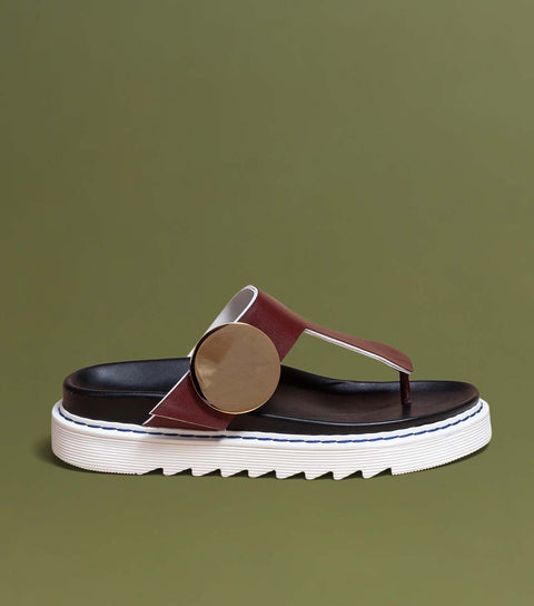 O2 Monde | Vaju Flip Flops bordeaux
