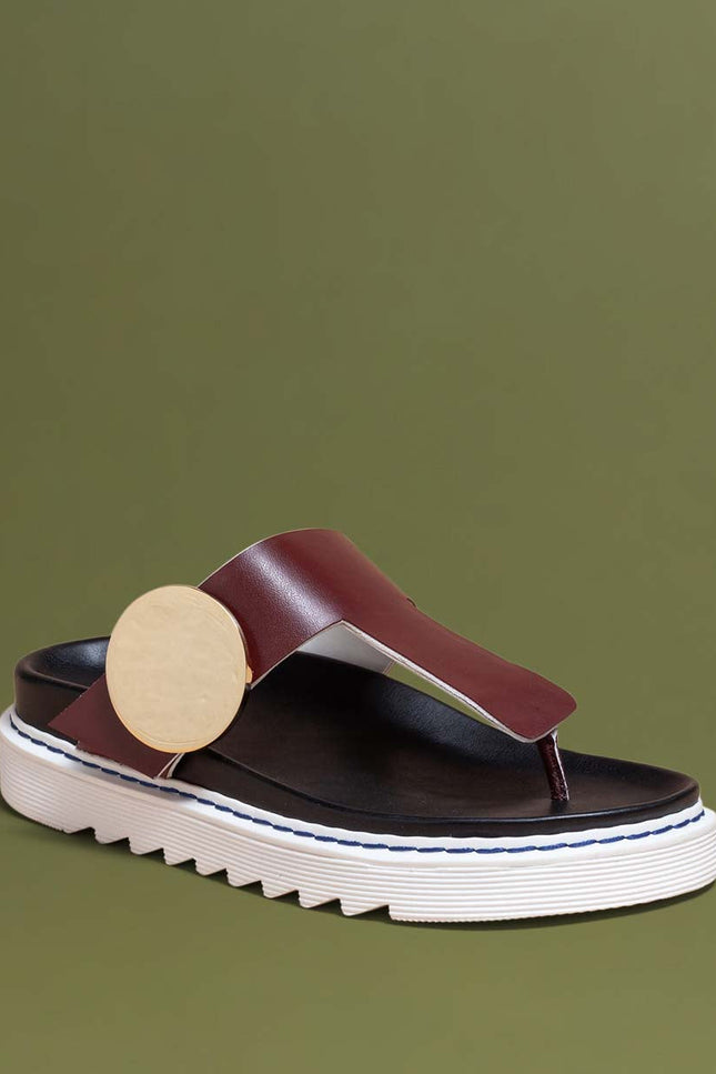 O2 Monde | Vaju Flip Flops bordeaux