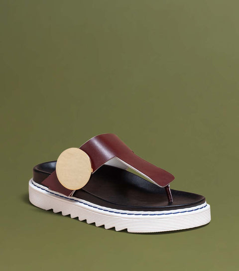 O2 Monde | Vaju Flip Flops bordeaux