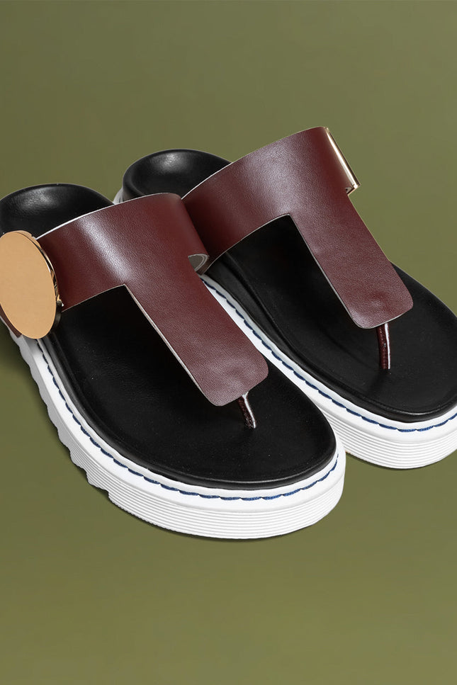 O2 Monde | Vaju Flip Flops bordeaux