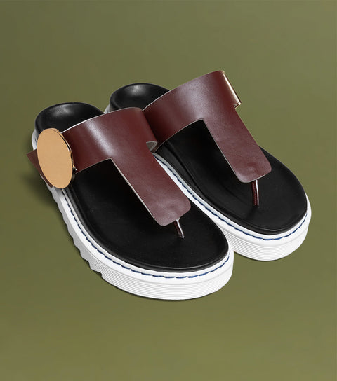 O2 Monde | Vaju Flip Flops bordeaux