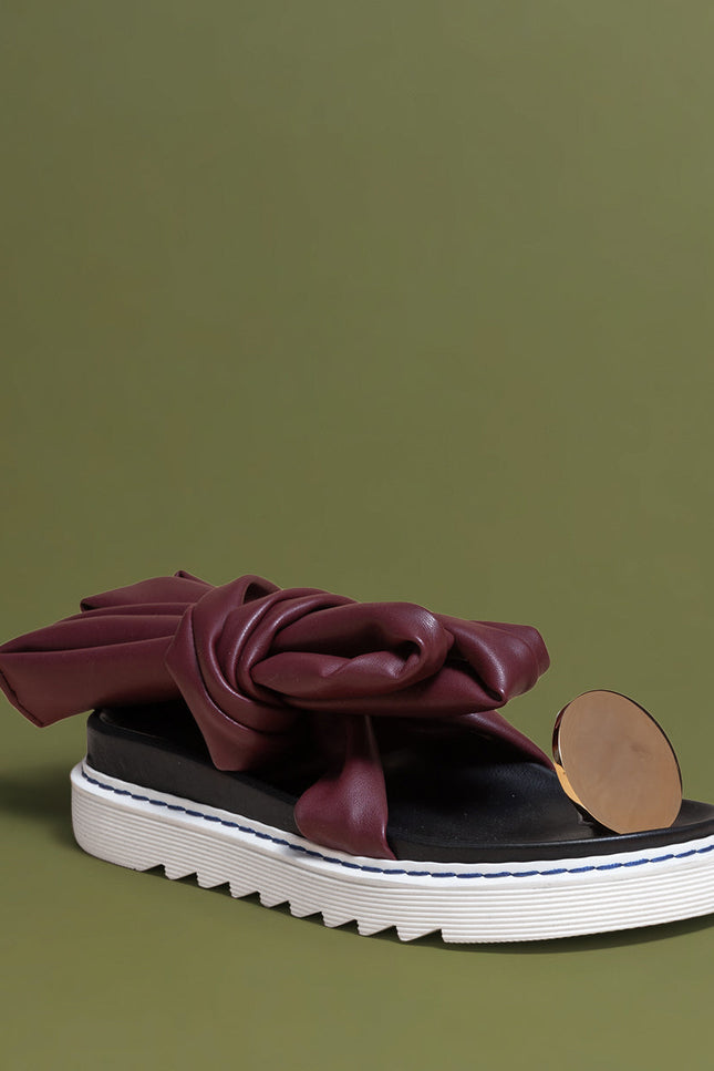 O2 Monde | Sandals Jik bordeaux