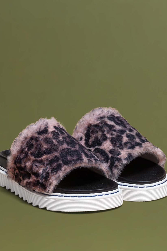 O2 Monde | Flora Flip Flops mudi fur