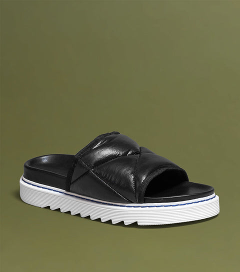 O2 Monde | Anahita Slippers black nylon