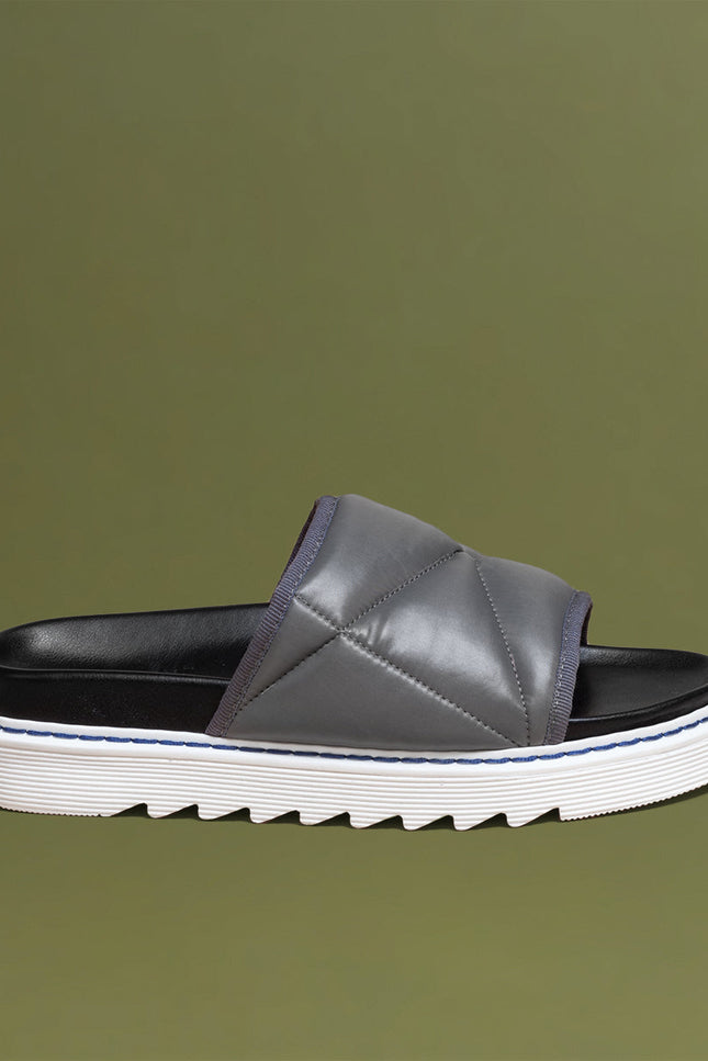 O2 Monde | Anahita Slippers grey nylon
