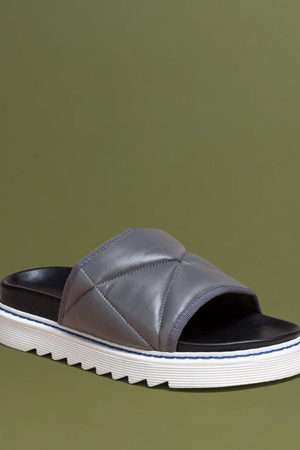 O2 Monde | Anahita Slippers grey nylon