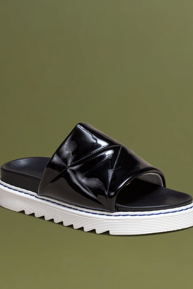 O2 Monde | Anahita Slippers black lux