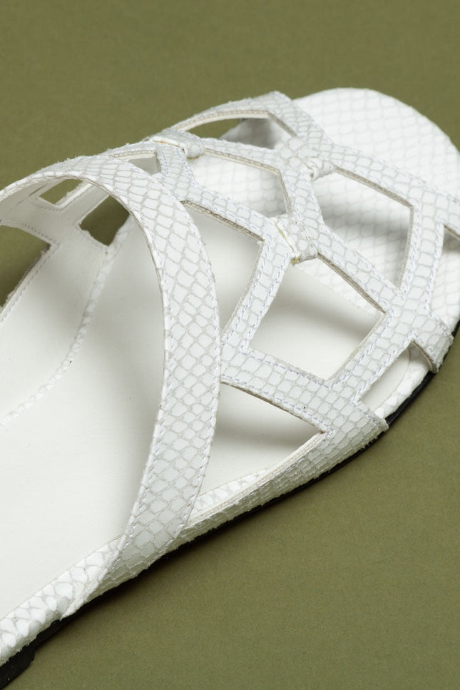 O2 Monde | Leela Slippers white