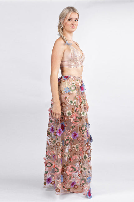 Harlow Loves Daisy | Celestial Wildflower Maxi skirt