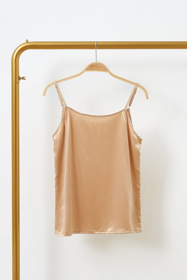 Soft Strokes Silk | Top od piżamy Soar szampański