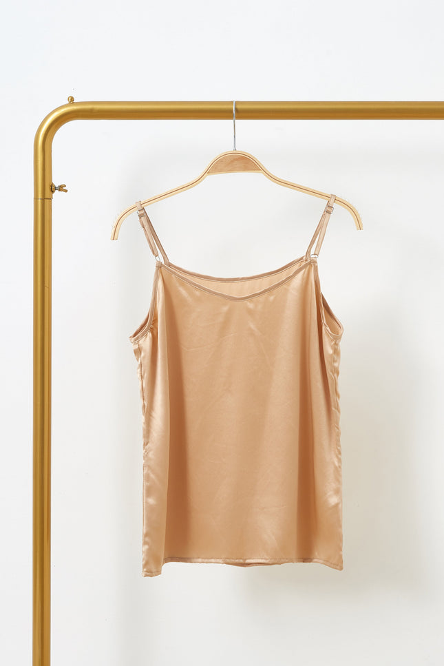 Soft Strokes Silk | Top od piżamy Soar szampański