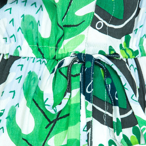 State Of Georgia I THE WALK IN THE PARK DRESS -  Cactus Green