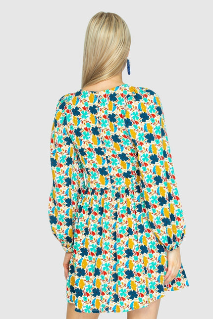 State Of Georgia I THE SWING DRESS- Blume small
