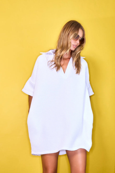 State Of Georgia I THE HOLLYWOOD HILLS SHIRT - WHITE