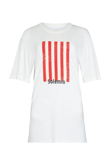 State Of Georgia I THE SOLEMIO T-SHIRT - RED STRIPES