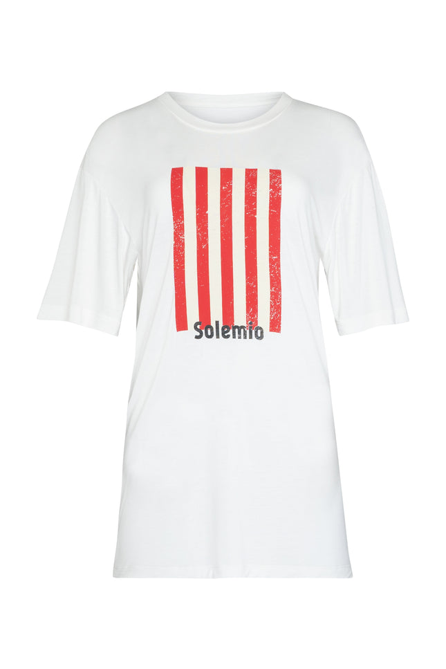 State Of Georgia I THE SOLEMIO T-SHIRT - RED STRIPES