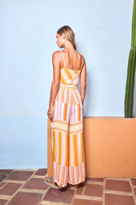 State Of Georgia I THE PAMELA CAMI - SOLEIL STRIPE